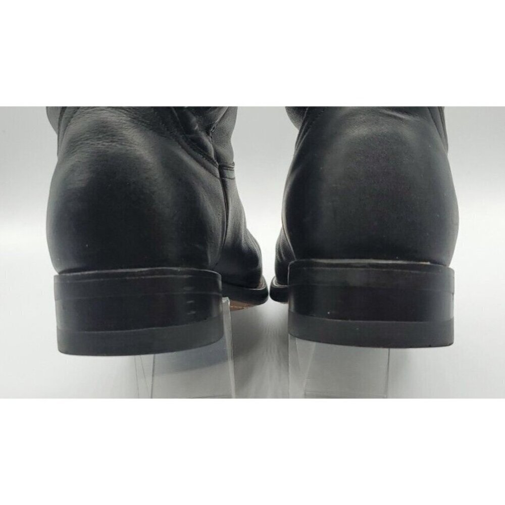ACME Roper Women's Black Leather Slouch Boots Style 08050L Size 6.5 - Picture 9 of 12